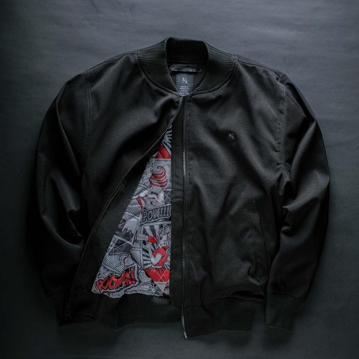 Sixpax Jester Bomber Black