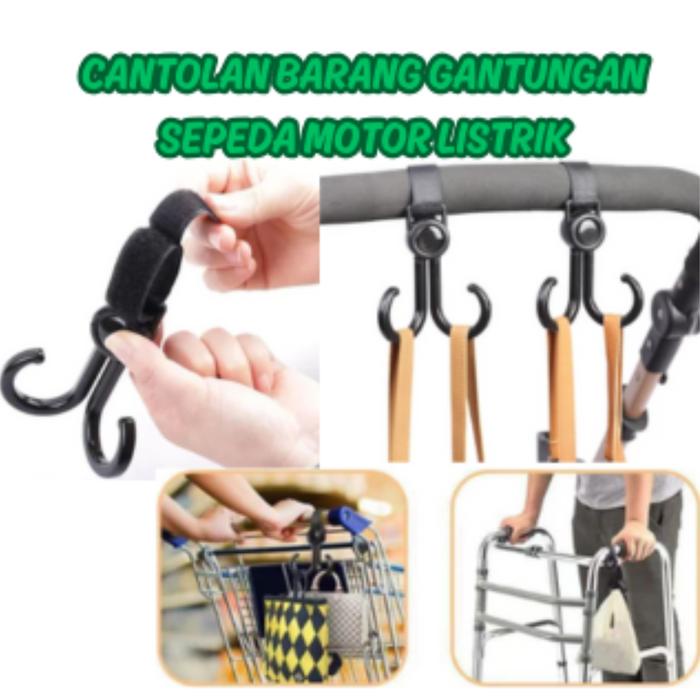 Cantolan Motor Listrik Cantolan Barang Gantungan Sepeda Motor Listrik Gantungan Hanger Barang Setang