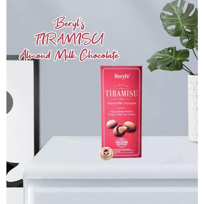 

COKLAT IMPORT I 200 GR BERYL'S COKELAT MALAYSIA CLASSIC TIRAMISU ALMOND GREEN TEA MILK WHITE CHOCO (