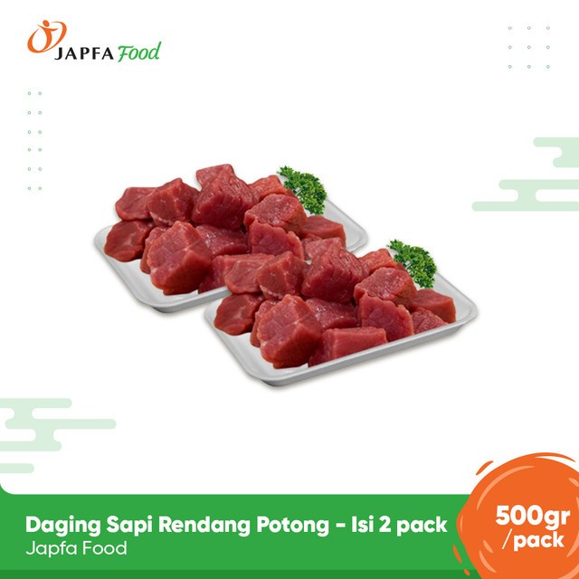 

Lezat- Daging Sapi Rendang Potong 500gr - Isi 2 pack