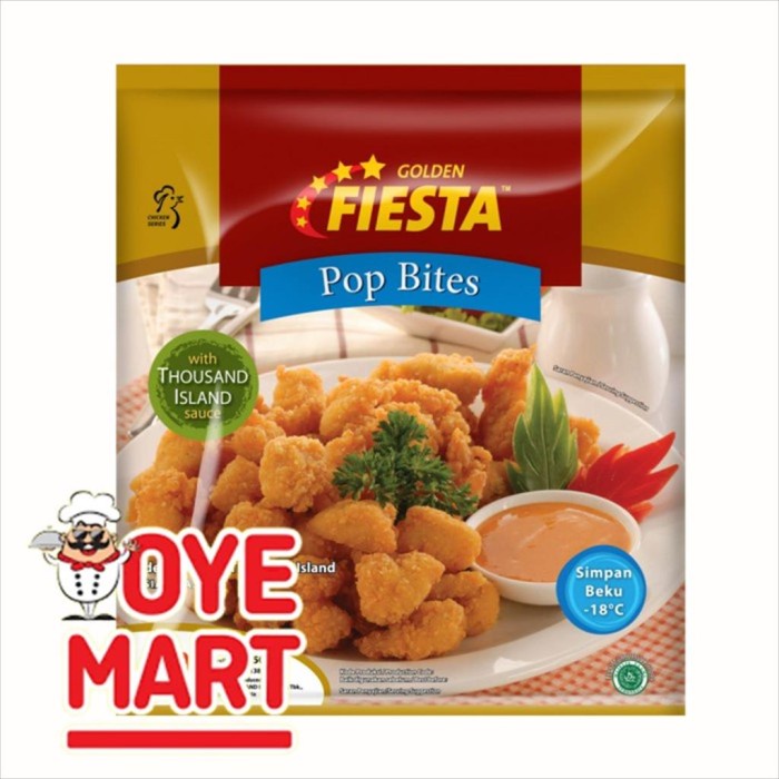 

Lezat- GOLDEN FIESTA POP BITES 500GR NAGET AYAM