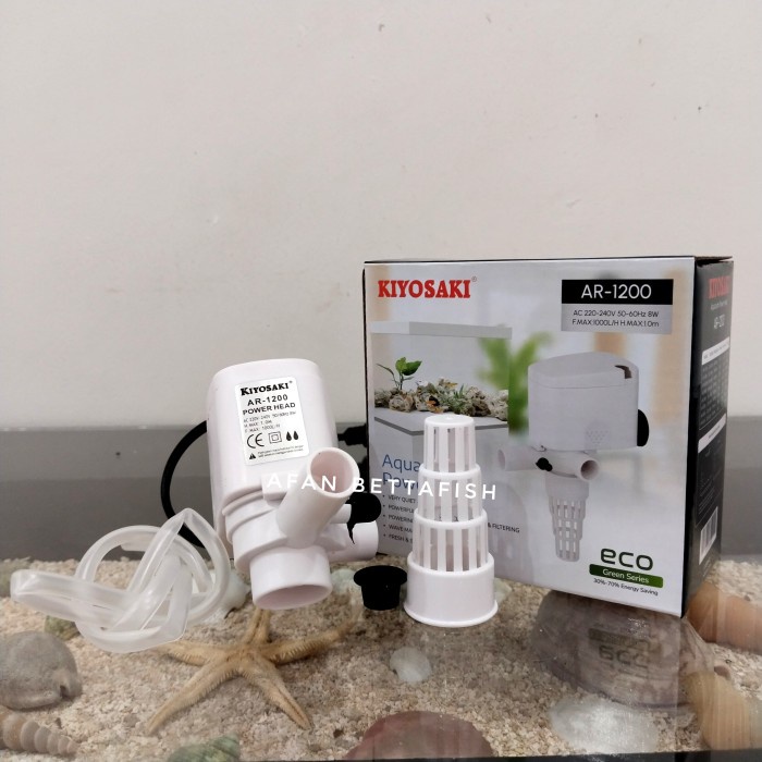 ORIGINAL.. POMPA CELUP AQUARIUM KIYOSAKI AR 1200 / POWER HEAD KIYOSAKI AR-1200