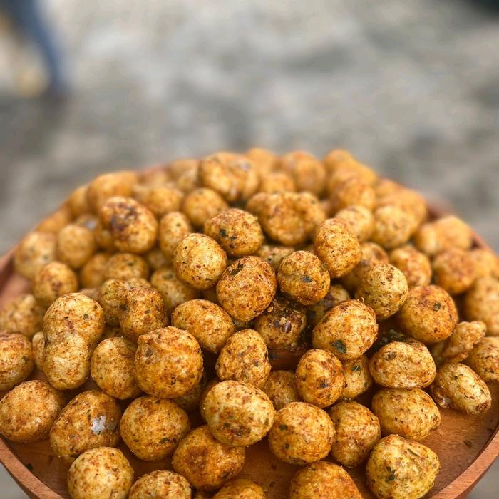 

Kerupuk Baso Ikan Tenggiri Pedas 1Kg