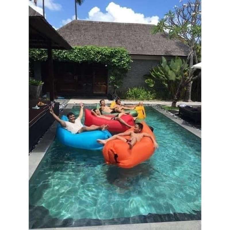 LAZY BAG AIR SOFA BED SOFA ANGIN SOFA AIR RENANG Sleeping Bed Grosir *