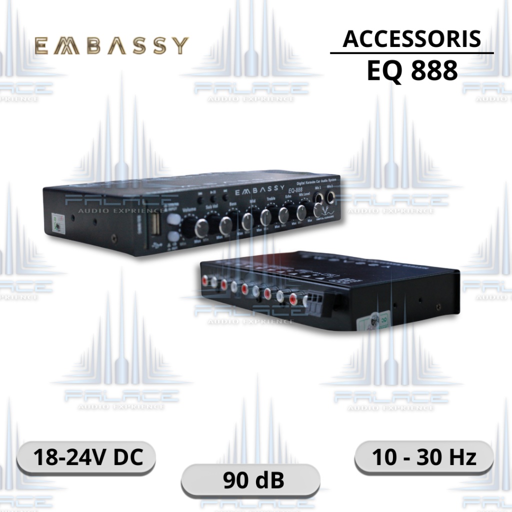 Parametrik Equalizer - Embassy EQ 888 Bluetooth