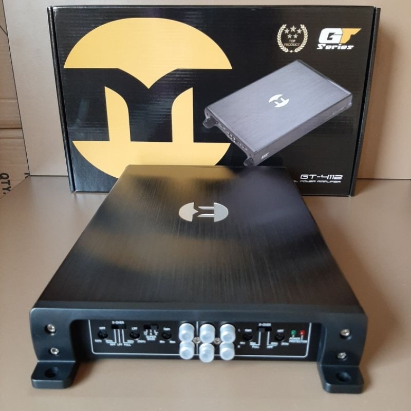 POWER 4 CHANNEL MOMENTUM GT 4112 AMPLIFIER MOMENTUM 4 CHANNEL MOMENTUM 4112
