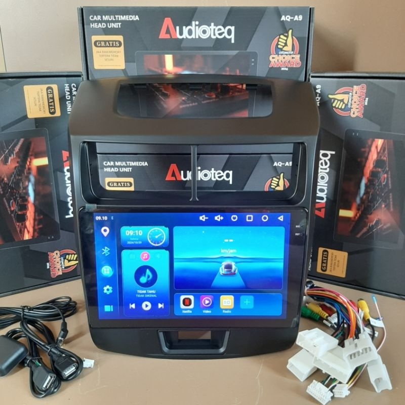 HEAD UNIT ANDROID AVANZA / XENIA 2012 - 2018 ANDROID 9 INCH AUDIOTEQ AVANZA LAMA RAM 2 GB CAR PLAY