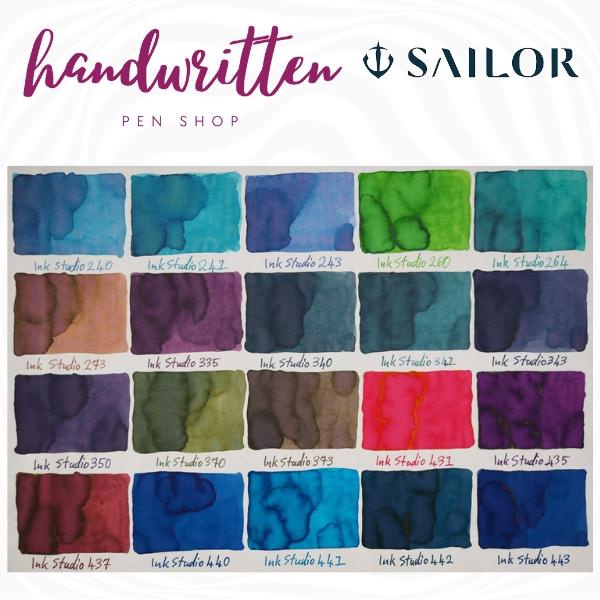 

TERLARIS SAILOR Fountain Pen Ink Ink Studio 20ml No. 0-XX to 4-XX / Tinta Fountain Pen