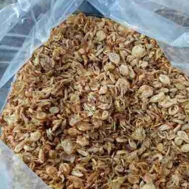 

Bawang Goreng Asli Brebes Bagor 1 Kilogram - Garing Dan Manis - Rempah, Pedas, Spices