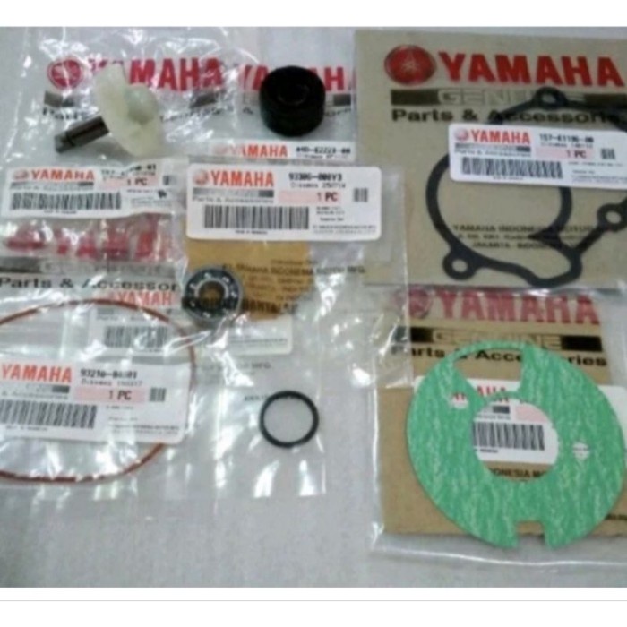 PAKET SET WATER PUMP AS KIPAS SEAL SIL BERING PACKING RADIATOR VIXION ORIGINAL