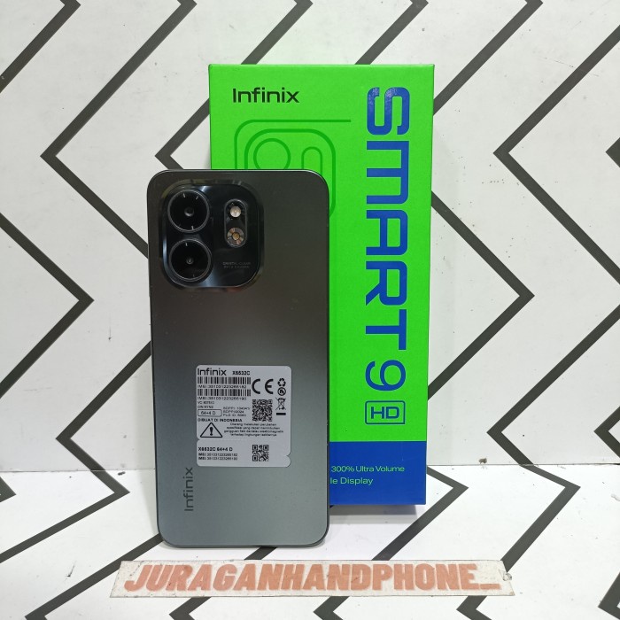 INFINIX SMART 9 HD 4/64GB HP BEKAS SECOND FULLSET *