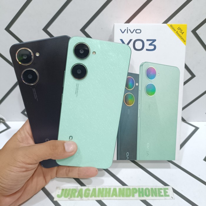 VIVO Y03 RAM 4/128GB HP SECOND SEKEN BEKAS *