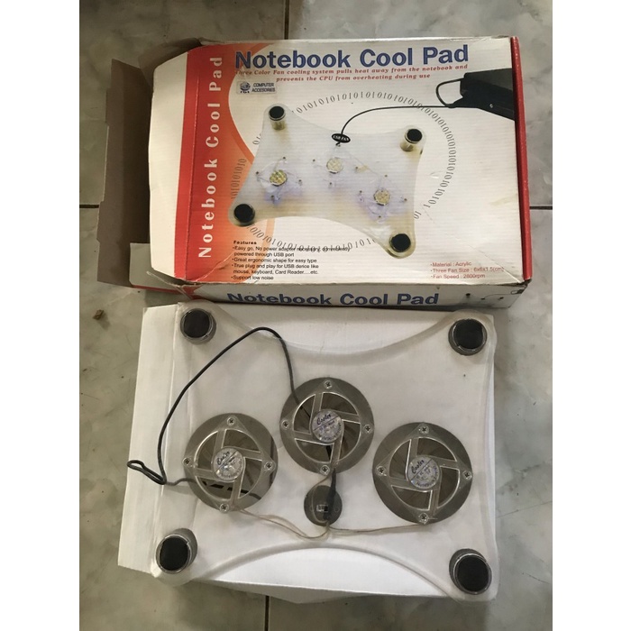 Cooler notebook/laptop bekas *
