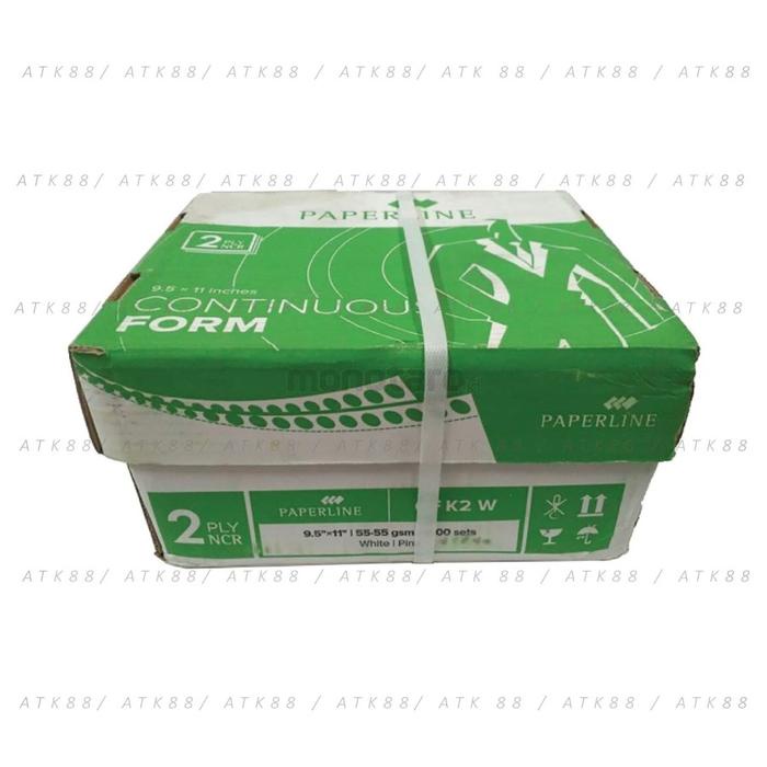 

Continuous Form Paperline 2 Ply Warna 9 1/2 x 11 in (K2 W)