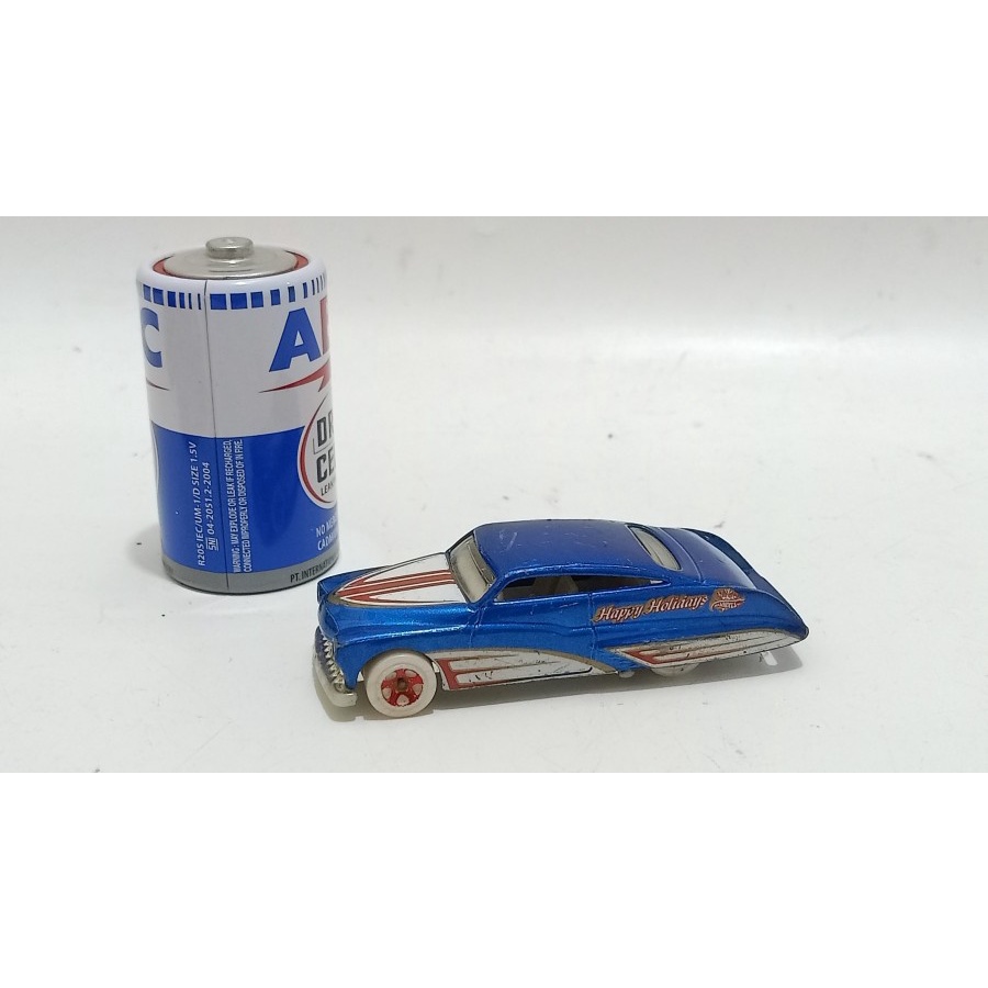 diecast mattel hotwheels vintage v2582 classic car happy hollidays
