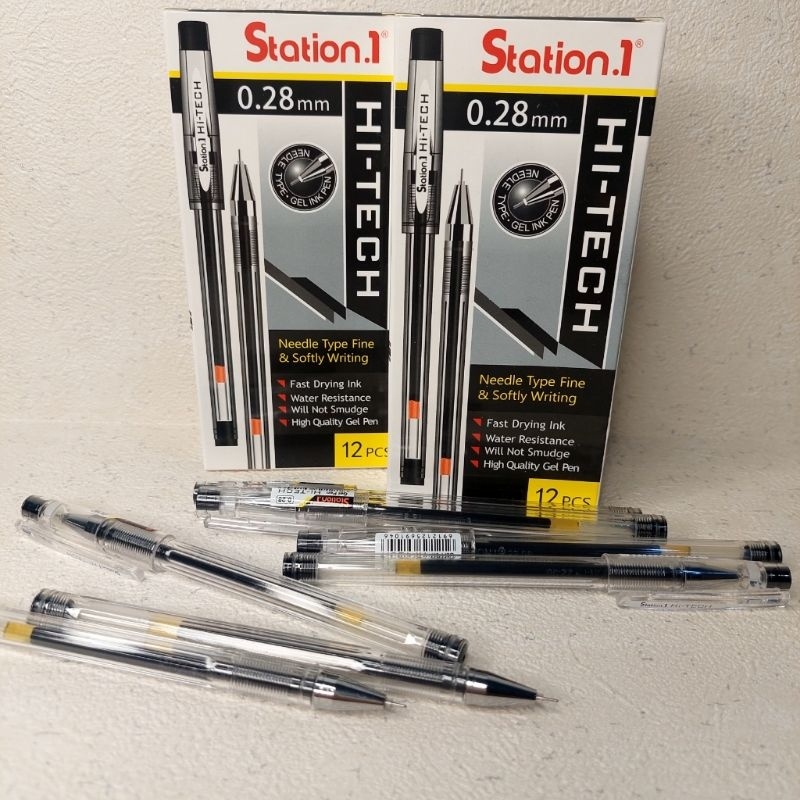 

Pulpen Gel . Hi-Tech 0.28Mm / Perlusin