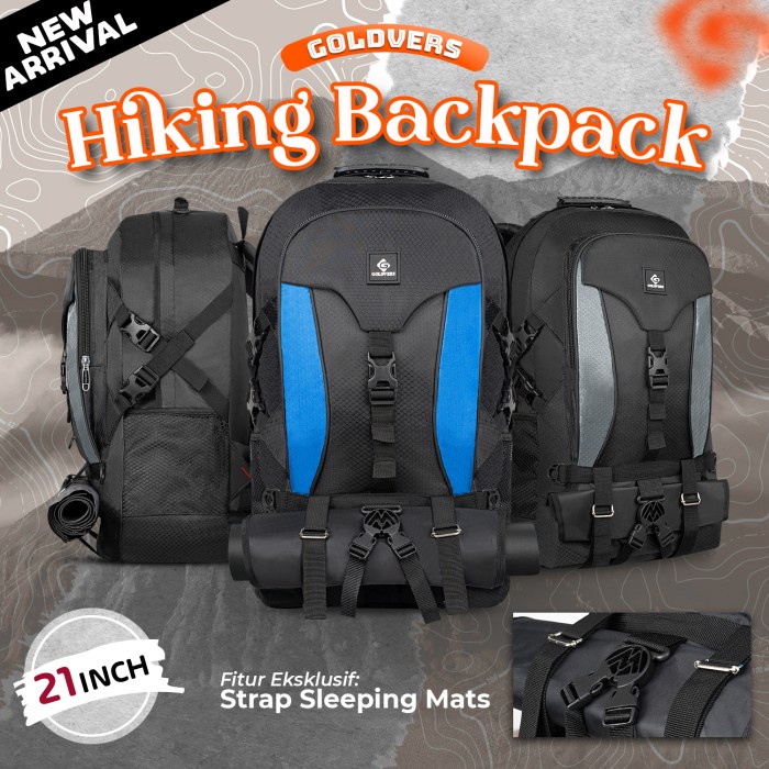Ransel Goldies Tas Ransel Pria Carrier Cx01 Tas Jumbo 60 Litter