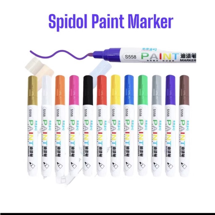 

Spidol Maker Permanent - Spidol Serbaguna - Warna Warni
