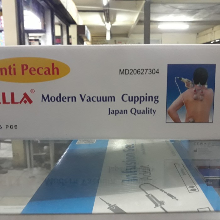 MASIH READY ALAT BEKAM KOP ANGIN/KOP/MERK SELLA ANTI PECAH ISI 6 PCS/PALING MURAH