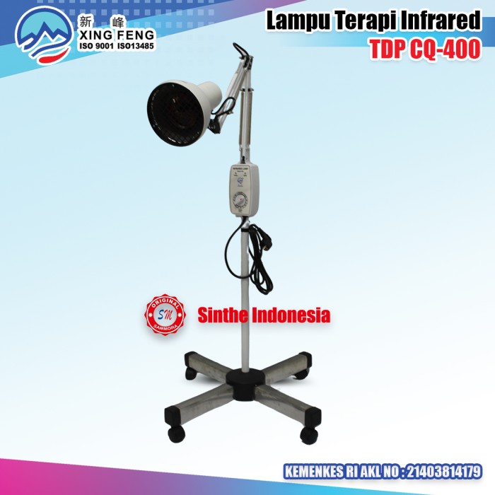 YOK DI CO. LAMPU TDP CQ 400 INFRARED XINFENG / TERAPI PANAS