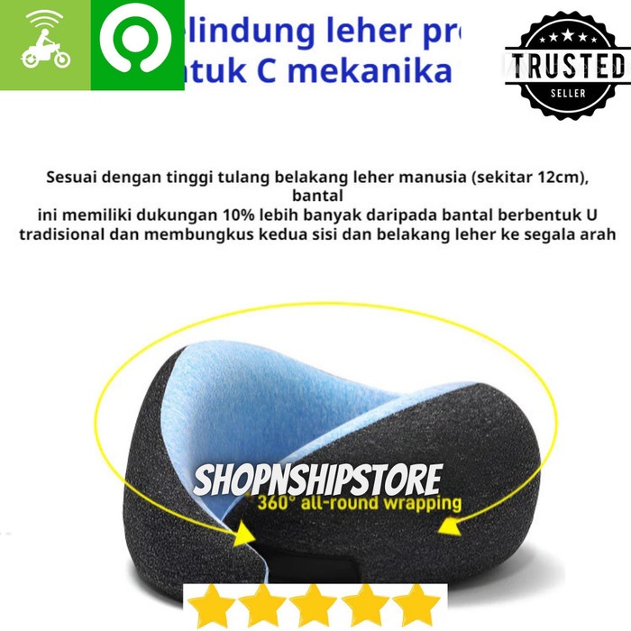 LANGSUNG GAS. FLY HUGS ULTIMATE TRAVEL PILLOW