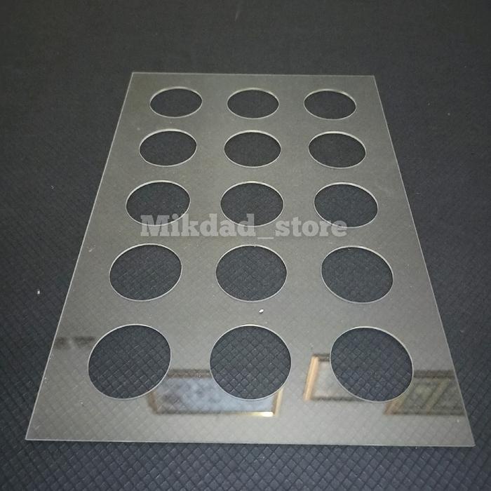 

Cetakan Almond Crispy Bahan Akrilik 2Mm 20 Lubang Kue Almond Crispy Bakeware Tools Kitchenware
