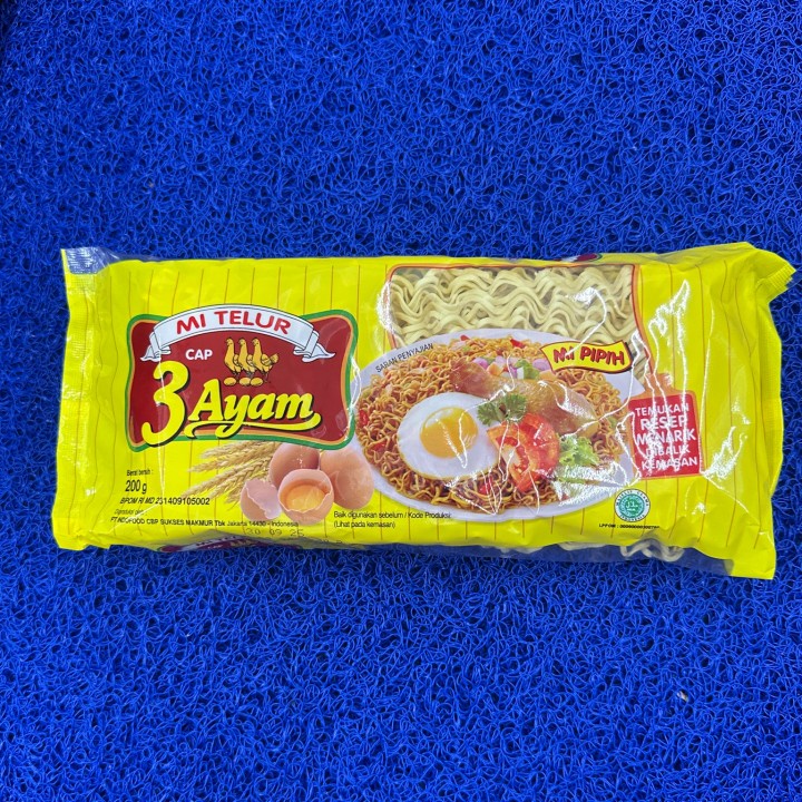 

MIE 3 AYAM TELOR 200GR