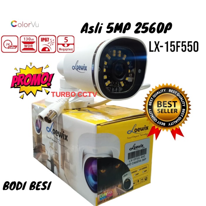 Kamera CCTV Outdoor 5MP ColorVu Full Color