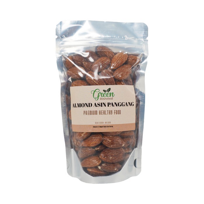 

(TopSeller) KACANG ALMOND PANGGANG ASIN 100 GR 100 GRAM [SALTED EDITION]
