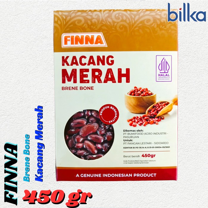 

(TopSeller) FINNA Kacang Merah 500g