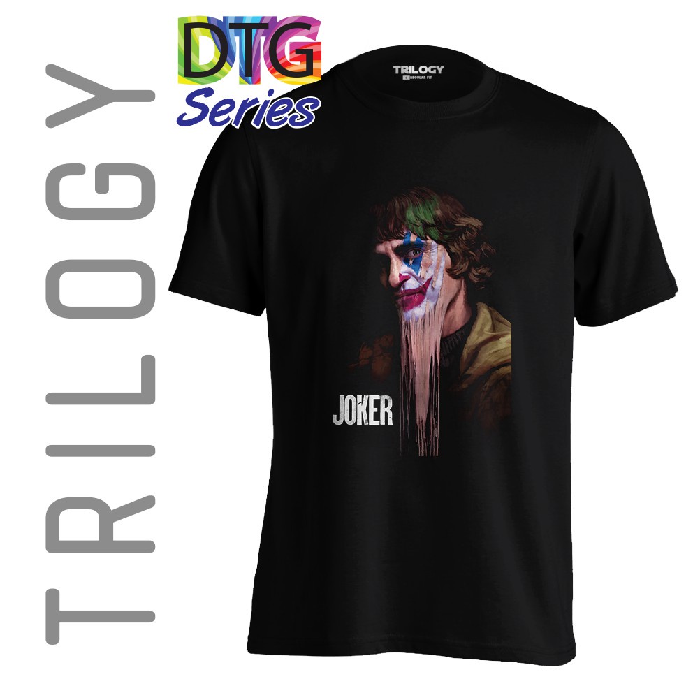 【Ori】TRILOGY DTG 0213 - Kaos Joker - Kaos Premium - Superhero Comic Movie