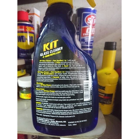 [TopSeller] KIT AUTO GLASS CLEANER + anti hujan pembersih kaca mobil spion visor