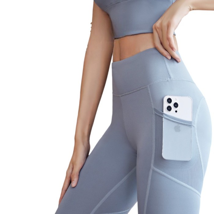 WOMEN SEAMLESS SPORT POCKET LEGGING IMPORT