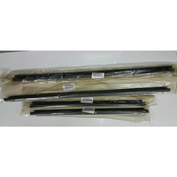 Pelipit kaca / Karet kaca / Weatherstrip Vios Old Original