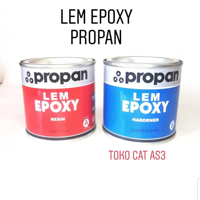 Lem Epoxy/Lem serba guna/Lem 2 komponen/Lem Epoxy Propan 340 gr Set
