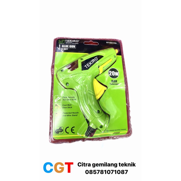 

Tekiro Glue gun 20 watt/ lem tembak/ tembakan lem/ glue stick