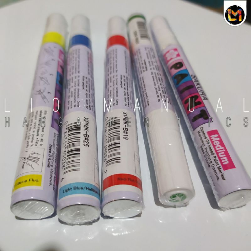 

Pain Marker Sakura Spidol Band Sipodol Spidol Besi Kaca Permanen