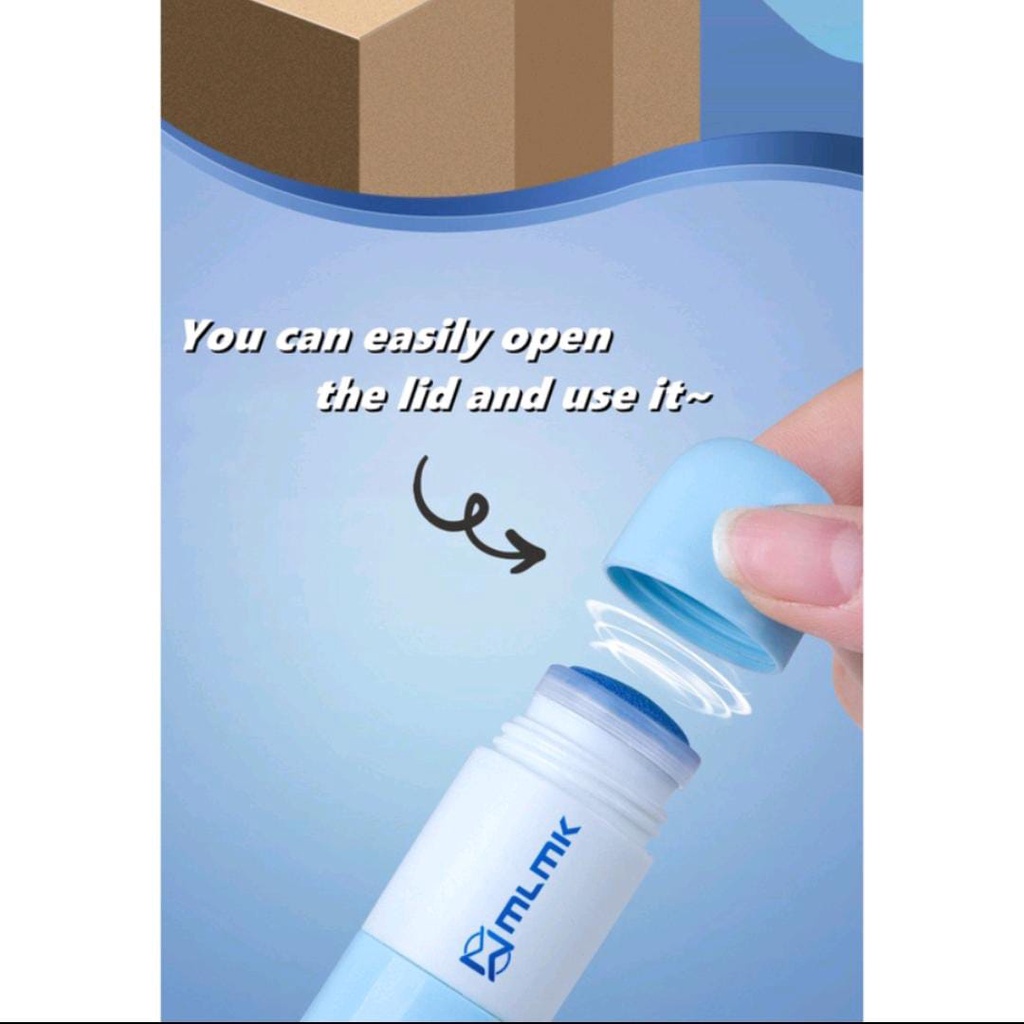 

Cairan Stempel Stamp Penghapus Resi / Struk Kertas Thermal 10Ml 2In1 Cairan Penghapus Tinta Kertas