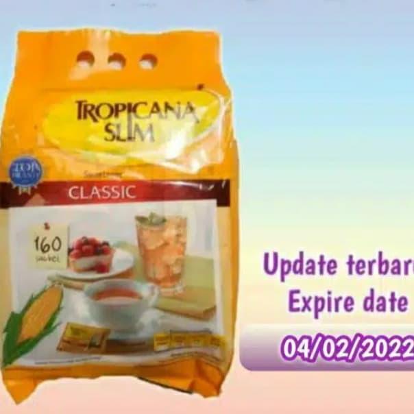

Gula tropicana slim classic isi 160 sachet