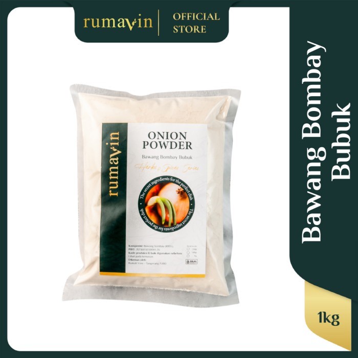 

Rumavin - Premium Rempah Onion Powder / Bawang Bombay Bubuk