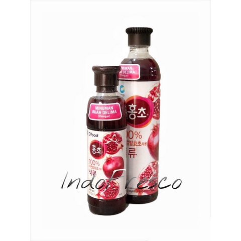 

Hongcho- Minuman Cuka Buah Delima/ Pomegranate Vinegar Drink 900 ml