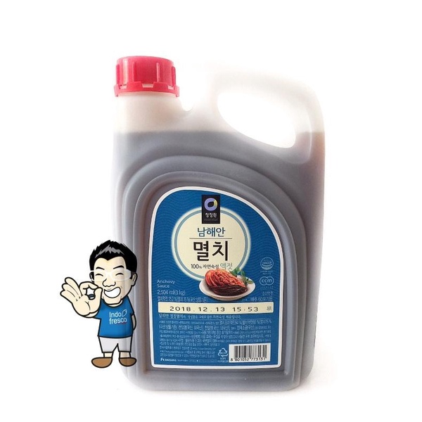 

Daesang Chung Jung One Anchovy Sauce- Kecap Ikan Teri 3Kg