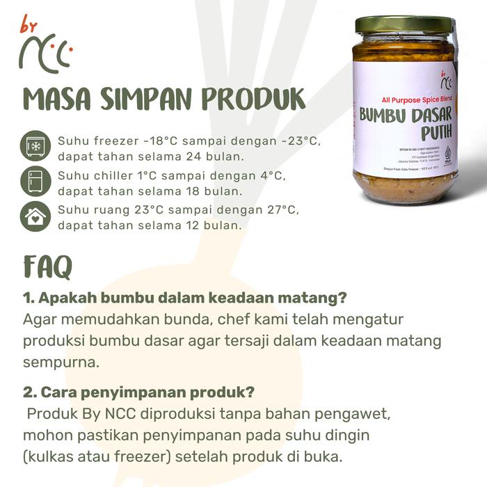 

By NCC Bumbu Dasar Putih / Kuning / Merah / Hijau / Hitam 300gr