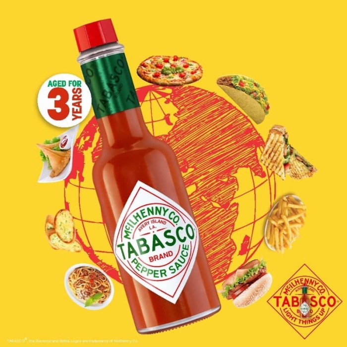 

Tabasco Pepper Sauce 60ML 150ML
