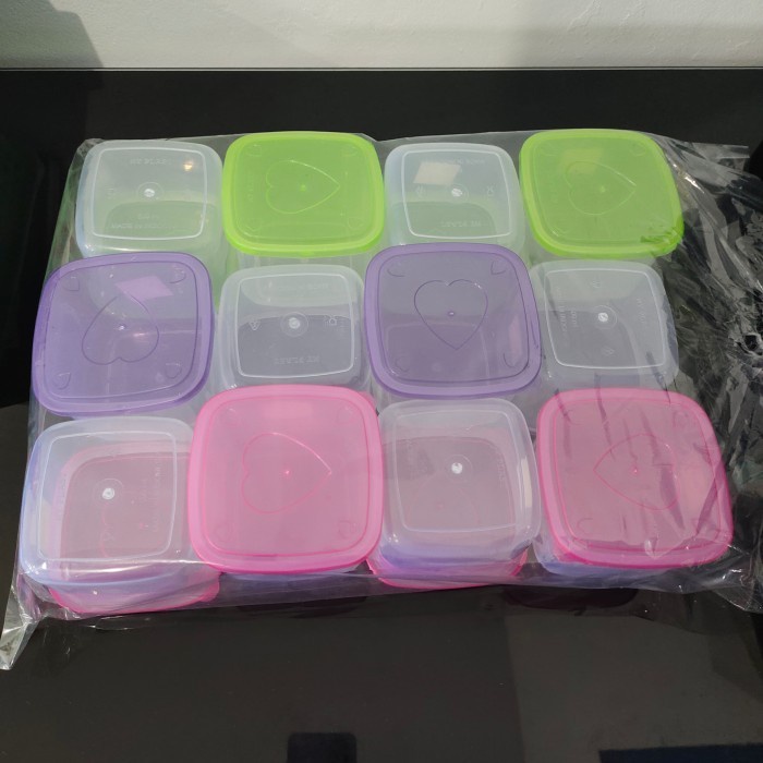(Expert) Toples Plastik Kotak Lovina 500 mL