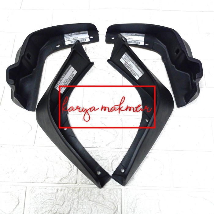 [Expert] March Mudguard Mud Guard Karpet Lumpur Ban OEM Nissan - Depan Kiri