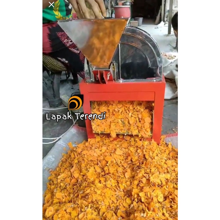 (Expert) Mesin perajang kunyit/Kunir/Jahe/Mesin perajang bawang/Mesin bawang