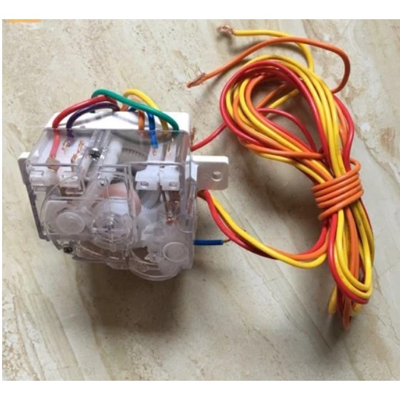 (Expert) TOOLS KIT TIMER MESIN CUCI 2 LUBANG TABUNG 6 KABEL DXT35DF G SANKEN