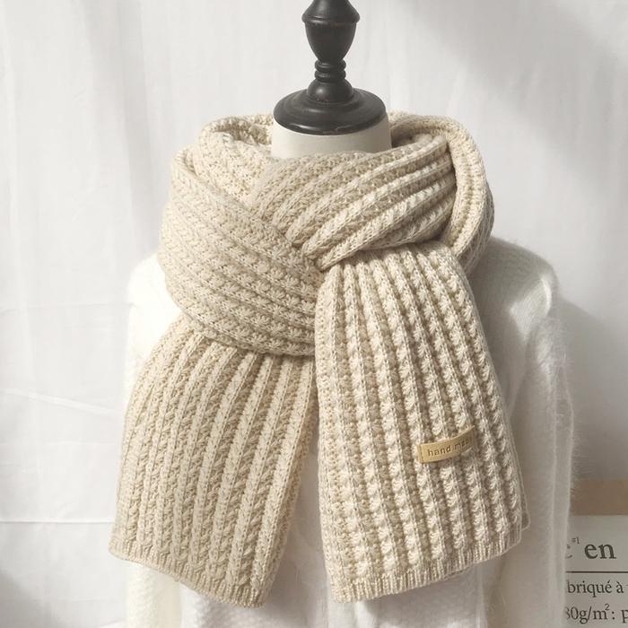 Sypa Syal Rajut Panjang Tebal Jumbo Knit Musim Dingin Winter Shawl