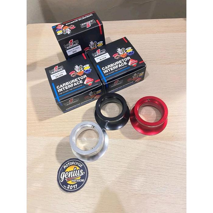 Velocity Corong Udara CNC Karburator PE 28 - PWL 28 - PWK 28 Moto1 Racing Original